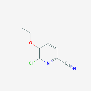 6-Chloro-5-ethoxy-pyridine-2-carbonitrile