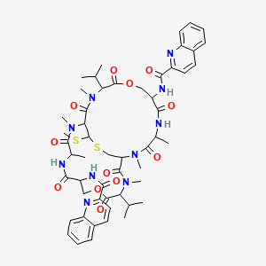 B1207653 2QN-Echinomycin CAS No. 77196-00-0