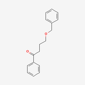 molecular formula C17H18O2 B12076530 4-(Benzyloxy)-1-phenylbutan-1-one CAS No. 139518-43-7