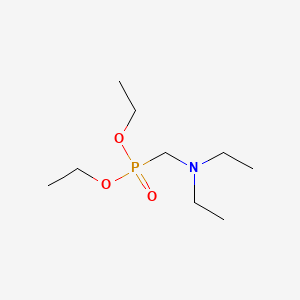 molecular formula C9H22NO3P B12076531 Diethyl ((diethylamino)methyl)phosphonate CAS No. 995-14-2