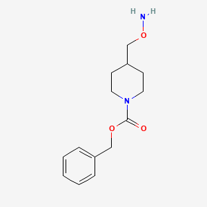 Benzyl 4-((aminooxy)methyl)piperidine-1-carboxylate