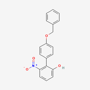 4'-Benzyloxy-6-nitro-biphenyl-2-ol