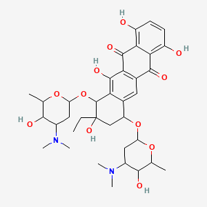 B1207672 Alldimycin B CAS No. 97605-82-8