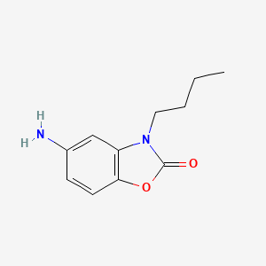 5-Amino-3-butyl-2,3-dihydro-1,3-benzoxazol-2-one