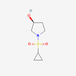 (3S)-1-(Cyclopropanesulfonyl)pyrrolidin-3-ol