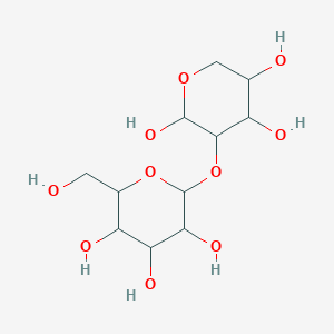 molecular formula C11H20O10 B12076828 2-O-(b-D-Galactopyranosyl)-D-xylopyranose 