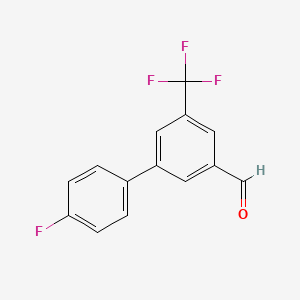 4'-Fluoro-3-(trifluoromethyl)biphenyl-5-carboxaldehyde