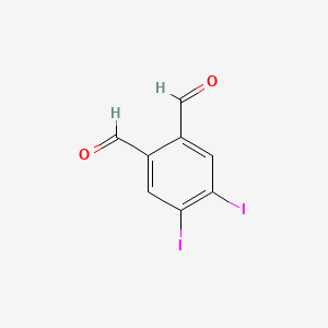 4,5-diiodo-1,2-Benzenedicarboxaldehyde