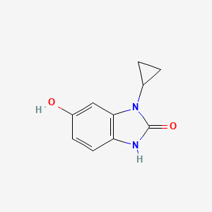 1-Cyclopropyl-6-hydroxy-1H-benzo[d]imidazol-2(3H)-one