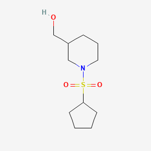 (1-(Cyclopentylsulfonyl)piperidin-3-yl)methanol