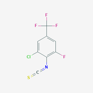 1-Chloro-3-fluoro-2-isothiocyanato-5-(trifluoromethyl)benzene