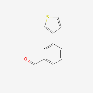 1-(3-(Thiophen-3-yl)phenyl)ethanone