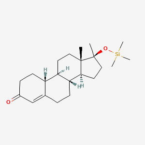 B1207733 Silabolin CAS No. 77572-72-6