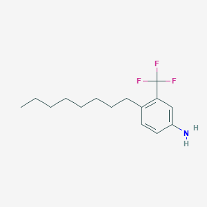 4-Octyl-3-(trifluoromethyl)aniline