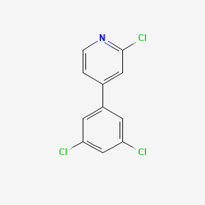 2-Chloro-4-(3,5-dichlorophenyl)pyridine