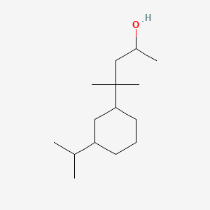 molecular formula C15H30O B12077462 3-(Isopropyl)-alpha,gamma,gamma-trimethylcyclohexanepropanol CAS No. 99886-29-0