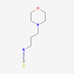 molecular formula C8H14N2OS B1207748 异硫氰酸 3-吗啉丙酯 CAS No. 32813-50-6