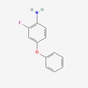 molecular formula C12H10FNO B12077494 2-Fluoro-4-phenoxyaniline 