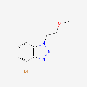 4-Bromo-1-(2-methoxyethyl)-1H-benzo[d][1,2,3]triazole