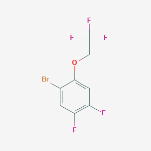 1-Bromo-4,5-difluoro-2-(2,2,2-trifluoroethoxy)benzene