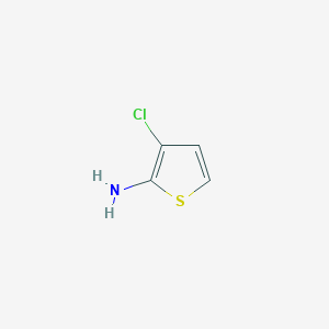 molecular formula C4H4ClNS B12077640 3-Chlorothiophen-2-amine 