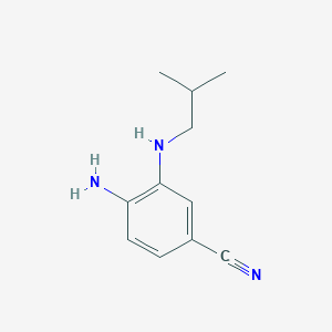 4-Amino-3-(isobutylamino)benzonitrile