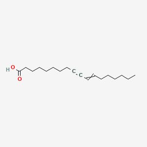 molecular formula C18H30O2 B1207771 11-Octadecen-9-ynoic acid 