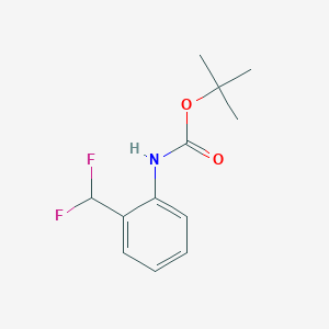 Tert-butyl N-[2-(difluoromethyl)phenyl]carbamate