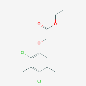 molecular formula C12H14Cl2O3 B12077742 Ethyl (2,4-dichloro-3,5-dimethylphenoxy)acetate 