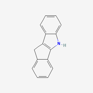 molecular formula C15H11N B1207775 5,10-二氢吲哚并[1,2-b]吲哚 CAS No. 3254-91-9
