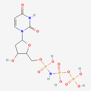 2'-Deoxyuridine-5'-[(a,b)-imido]triphosphate sodium salt-10mM aqueous solution