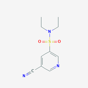 5-Cyano-N,N-diethylpyridine-3-sulfonamide