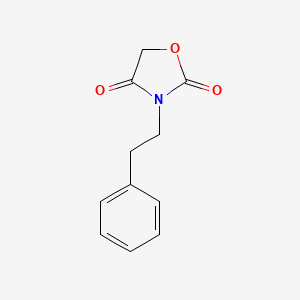 3-(2-Phenylethyl)-1,3-oxazolidine-2,4-dione