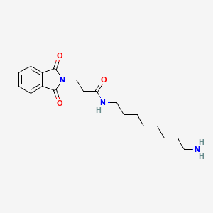 N-(8-aminooctyl)-3-(1,3-dioxoisoindolin-2-yl)propanamide