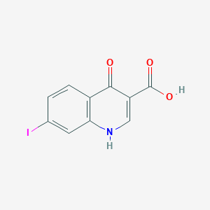 3-Quinolinecarboxylic acid, 4-hydroxy-7-iodo-