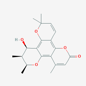 molecular formula C20H22O5 B1207833 (+)-假链孢菌素 C 