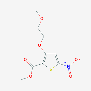 Methyl 3-(2-methoxyethoxy)-5-nitrothiophene-2-carboxylate