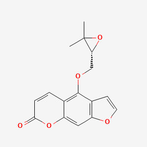 molecular formula C16H14O5 B1207835 欧前胡素 CAS No. 3173-02-2