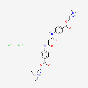 molecular formula C29H42Cl2N4O6 B1207843 Novdimal CAS No. 14722-97-5