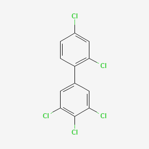 molecular formula C12H5Cl5 B1207850 2,3',4,4',5'-五氯联苯 CAS No. 65510-44-3