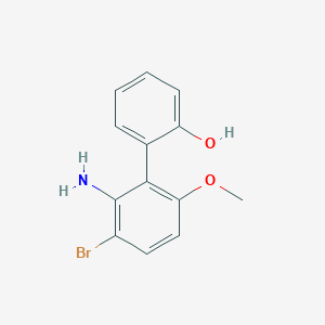 2'-Amino-3'-bromo-6'-methoxy-[1,1'-biphenyl]-2-ol