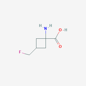 cis-1-Amino-3-(fluoromethyl)cyclobutanecarboxylic acid