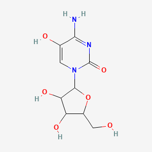 4-Amino-1-[3,4-dihydroxy-5-(hydroxymethyl)oxolan-2-yl]-5-hydroxypyrimidin-2-one