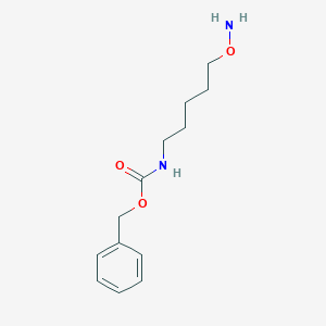 Benzyl (5-(aminooxy)pentyl)carbamate