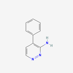 molecular formula C10H9N3 B12078694 4-Phenylpyridazin-3-amine CAS No. 1823867-61-3