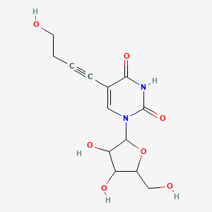 5-(4-Hydroxybutyn-1-yl)uridine