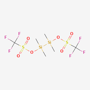 1,1,2,2-Tetramethyldisilane-1,2-diyl bis(trifluoromethanesulfonate)