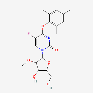 5-Fluoro-2'-O-Methyl-4-O-(2,4,6-Trimethylphenyl)-Uridine