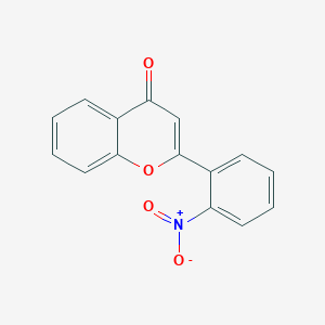 molecular formula C15H9NO4 B1207882 2'-Nitroflavone 