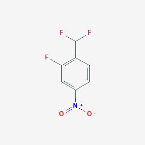 1-(Difluoromethyl)-2-fluoro-4-nitrobenzene